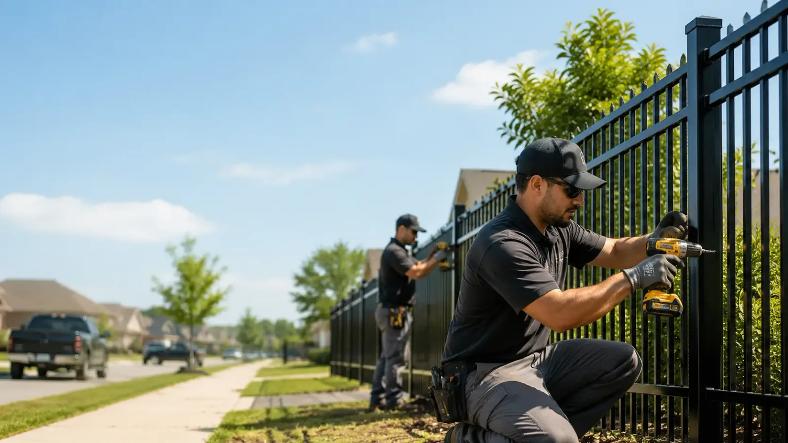 Metal Fence Installation in Fort Totten, ND